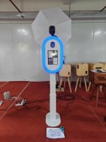 Photomaton instantané à hauteur réglable avec coque métallique pour iPad et appareils photo reflex numériques, impression en libre-service, prend en charge Wi-Fi/Bluetooth