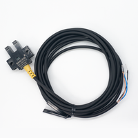 Capteur photoélectrique optique en forme de U certifié CE RoHS, 4 fils NPN NO/NC, largeur de fente de 5 mm, 5-30 V CC