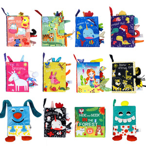 <span class=keywords><strong>Livre</strong></span> en tissu coloré pour l'éducation précoce lavable avec toucher et son <span class=keywords><strong>livre</strong></span> en tissu pour bébé livres en tissu sensoriel à contraste élevé pour les enfants - Product Image 6