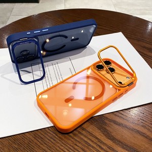 Fashion Transparency Magnetic Strong Mobile case Holder for iPhone 17 air 16 15 Pro Max Camera Stand Shockproof clear Back cover - Product Image 2