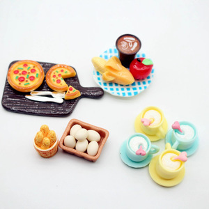 Ensemble de nourriture miniature à l'échelle 1:12, accessoire pour maison de poupée, décoration de <span class=keywords><strong>cuisine</strong></span> pour jeux d'imitation, pour collectionneurs et enfants - Product Image 4