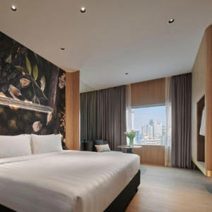 Orangefurn Modern Bespoke Resort Furniture Juego de muebles de habitación de hotel de lujo One Stop Solution 3 4 5 Star Hotel Muebles de dormitorio - Product Image 1