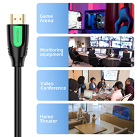 Cable HDMI2.0 SOTAKO 4K60Hz de Alta Velocidad, Chapado en Oro, Blindado con Lámina de PVC, Macho-Macho, para HDTV, TV, Monitor, Proyector, Laptop, PC, DVD