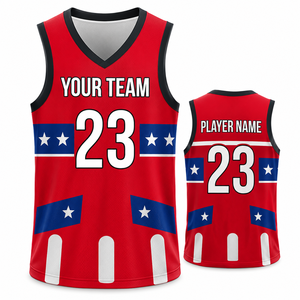 เสื้อบาสเก็ตบอลพิมพ์ลายตามสั่ง พร้อมเทคนิคการพิมพ์แบบ Sublimation เต็มตัว ระบายอากาศได้ดี สำหรับทุกเพศ ผลิตจากโพลีเอสเตอร์ 100% พร้อมชื่อทีมและหมายเลข ชุดกีฬา - Product Image 4