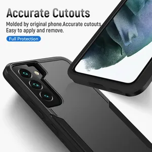 Funda protectora antichoque para <span class=keywords><strong>Samsung</strong></span> <span class=keywords><strong>Galaxy</strong></span> S23 S22 Ultra <span class=keywords><strong>S</strong></span> 22 Plus S21 FE S20 A54 A14 A52 A52S A72 A32 A33 <span class=keywords><strong>A53</strong></span> A73 A13 - Product Image 6