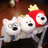 Nouveau design EDEA – Bracelet claquant en peluche mignon, jouet apaisant en coton PP et maille pour enfants, cadeau de fête d'anniversaire, anti-stress