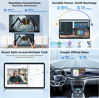 Tablet PC Android 15 Mewah 10-Inci, Kartu SIM 4G, Octa Core Intel, 128GB, Layar Sentuh, Antarmuka USB-C, WiFi, Kapasitif, ROHS