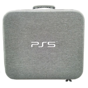Bolsa de almacenamiento EVA para consola <span class=keywords><strong>PS5</strong></span>, estuche protector de transporte para controlador <span class=keywords><strong>PS5</strong></span>, bandolera de hombro portátil - Product Image 1