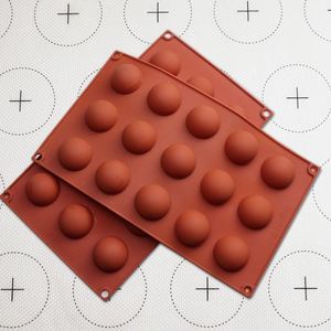 Moule à gâteau rond en silicone sur mesure, design original, 15 cavités, pour la pâtisserie - Product Image 2