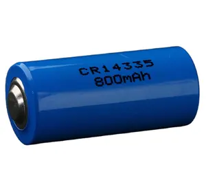 Yüksek kalite Li-MnO2 pil CR14335 3.0V 800mAh lityum tiyonil klchloride pil