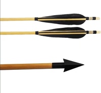 Flèches de chasse en acier noir pour tir à l'arc, pointes en acier pour arc à poulies, pointes de flèche pour arbalète, vente en gros