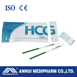 도매 조기 임신 및 배란 테스트 키트 급속 HCG 소변 스트립 중류 대량 조기 발견 - Product Image 2