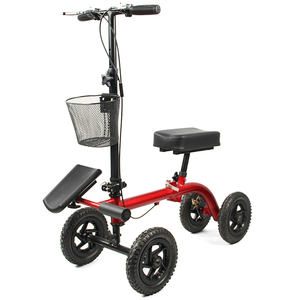 10 дюймовых запасных частей пневматический коленный сустав Уолкер колесиков ортопедические вспомогательные приспособления для ходьбы ноги коленный скутер Уолкер для восстановления хирургии - Product Image 2