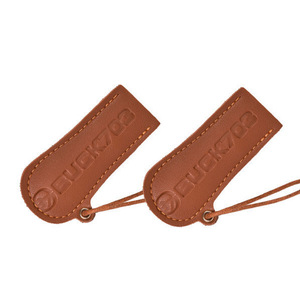 Funda para mango de tenedor de barbacoa para camping, mango de cuero resistente al calor y aislante, protector de mango de brocheta de barbacoa personalizado. - Product Image 3