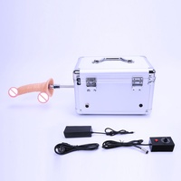 Máquina Sexual Multifuncional de Alta Gama, Portátil, de Uso Multiposición, con Control Inalámbrico para el Punto G, en Caja de Almacenamiento Invisible