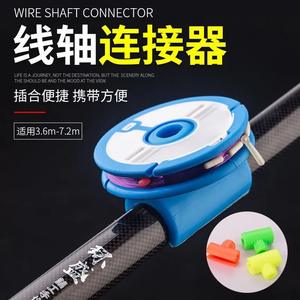 ตัวเชื่อมต่อรอกสายเบ็ดตกปลาอเนกประสงค์ แหวนซิลิโคนสำหรับเก็บสาย อุปกรณ์เสริมสำหรับอุปกรณ์ตกปลา - Product Image 2