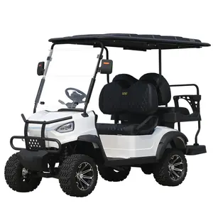 Câu lạc bộ điện xe 4 chỗ ngồi nhanh chóng chỗ ngồi mini xe điện Golf giỏ hàng