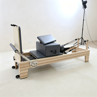 Equipo de Pilates CoreFlow de Madera de Arce Ecológico Directo de Fábrica con Resortes Ajustables, Compatible con OEM y ODM