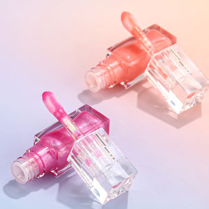 เลือกสีของคุณเองและลิปกลอสที่กำหนดเองลิปกลอสของเหลวแวววาวใสฉลากส่วนตัวลิปกลอส MOQ ต่ำ - Product Image 2