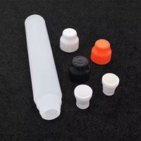 Flacon de recharge vide de 30 ml pour applicateur de bingo, pour médicaments liquides, avec bouchon à vis en PEHD sérigraphié et mousse de remplacement