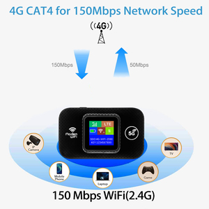Módem <span class=keywords><strong>SIM</strong></span> 4G LTE CAT4 de Fábrica, Punto de Acceso <span class=keywords><strong>WiFi</strong></span> Portátil para Exteriores, Firewall VPN, Mini Router de Bolsillo de 3000 mAh, Banda Ancha Inalámbrica Móvil - Product Image 3
