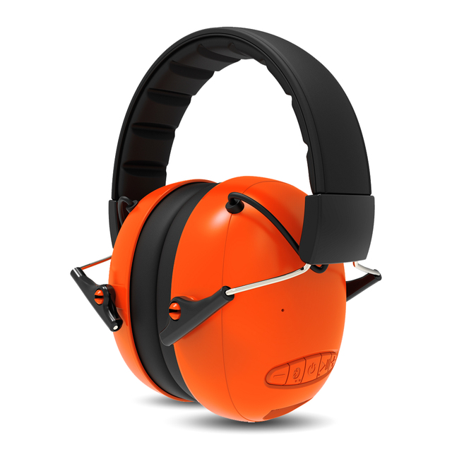 Noise Canceling Ear Muffs Personal Hearing Protection with Bluetooth for Hand Tool Use