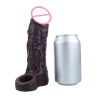 OS-ADLV5077 Agrandisseur de pénis masculin, Vibrateurs retardateurs, Extensions de pénis, Anneau pénien, Anneau vibrant pour clitoris, Jouets sexuels pour adultes