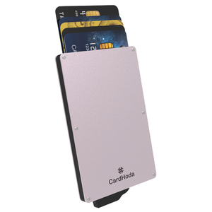 Tarjetero de Aluminio CardHoda de 4 Pulgadas, Minimalista, Sin Cierre, con Protección RFID, Multifuncional - Product Image 1