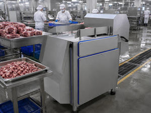 Machine automatique à couper la viande en cubes, machine à <span class=keywords><strong>découper</strong></span> la viande de <span class=keywords><strong>poulet</strong></span> <span class=keywords><strong>entier</strong></span> en carrés, machine à couper les blocs de viande congelée, prix - Product Image 5
