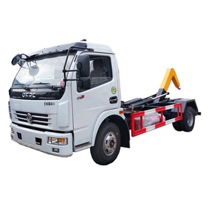 Dongfeng รถบรรทุกขยะยกถัง4*2,รถบรรทุกขยะแขนไฮดรอลิก8m3ตัน - Product Image 1