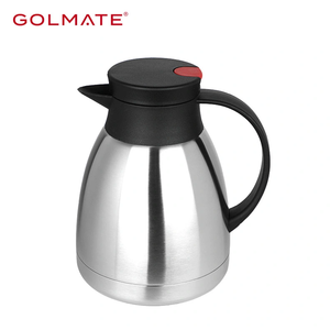 Golmate 1,0L 1,5L 2,0L Isolierter Wasserkrug Langlebiger Edelstahl-Kaffeebehälter für Heißen Tee, Eisgetränke, Gewerbliche Nutzung - Product Image 4