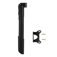 Pompe à vélo portable et légère FITOP, personnalisable, mini, avec fixation sur cadre, 2 aiguilles pour toutes les valves