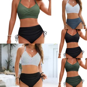 Venta al por mayor de trajes de baño de una pieza nuevos 2026 para mujer, bikinis con escote en V profundo, fabricantes de ropa de baño - Product Image 1