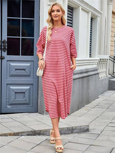 שמלת מיני-מערב מכירה חמה שמלת חולצה ארוכה מזדמנים בגדי נשים - Product Image 4