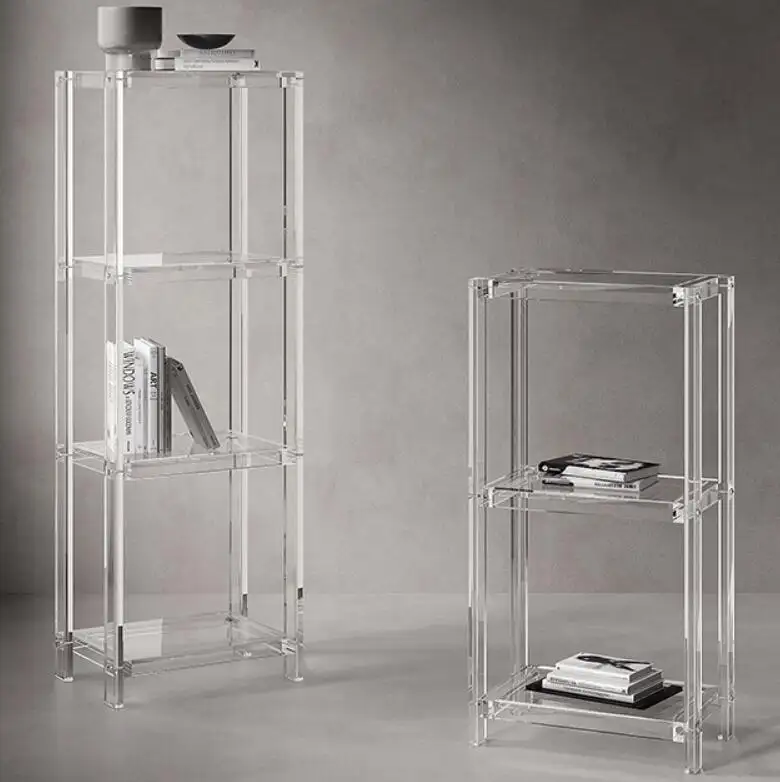 Acryl Wohnzimmer Regal Acryl Collection Rack Bücher ständer halter