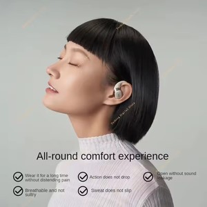 Original SHOKZ OpenFit T910 Open-Ear True Wireless <b>Bluetooth</b> Headphones Secure Fit Earbuds Earhooks Sweat Resistant Earphones - Product Image 5