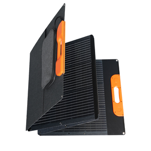 Panneau Solaire Pliable Monocristallin Portable 220W Noir à Prix Direct Usine, Efficacité 22%, Idéal pour Camping Extérieur et Urgences, Livraison Gratuite - Product Image 4
