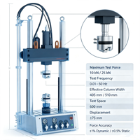 10kN/25kN High-Precision Dynamic Fatigue & Fracture Tester with Plastic Tensile Testing Function