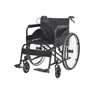 Fauteuil roulant manuel avec roues de 24 pouces, pliable, pour personnes âgées et handicapées - Product Image 4
