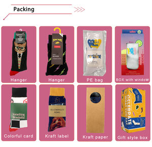 Venta caliente dibujos animados animales lindos recién nacidos calcetín de algodón para bebé tejido hasta la rodilla calcetines para caminar para bebés - Product Image 6