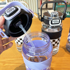 Booywaork Sports Water Bottle 830Ml With Straw Portable Outdoor Use - Product Image 4