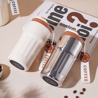 Acier inoxydable de la tasse 15oz de gobelet de voyage de tasse de café de bureau avec l'affichage mené intelligent de la température