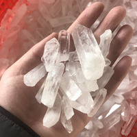 Prix d'usine, vente chaude, cristal de quartz naturel, cristal de quartz clair, baguette monocristalline pour la décoration