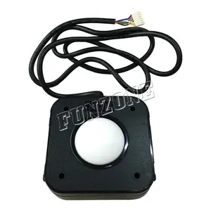 Funzone fabrika 2.25 inç beyaz top Arcade oyunu Trackball <span class=keywords><strong>1</strong></span> <span class=keywords><strong>jamma</strong></span>'da <span class=keywords><strong>Jamma</strong></span> <span class=keywords><strong>60</strong></span> ile uyumlu - Product Image 1