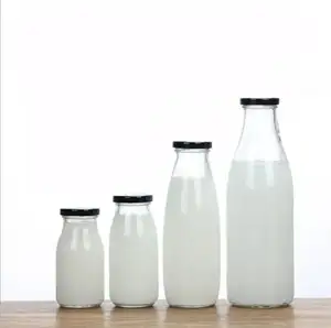 Оптовая продажа от производителя UPC, стеклянная бутылка для молока и сока объемом от 100 до 1000 мл