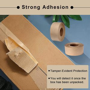 Brasil Tùy Chỉnh 100M Giấy Kraft Băng 60Mm Dính Đóng Gói Dải Với Logo Cá Nhân 10M Cinta De Embalaje - Product Image 4