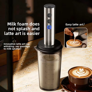 Frullino per Caffè e Latte in Acciaio Inox e ABS, Ecologico, Portatile ed Efficiente, per Caffè Schiumoso - Product Image 5