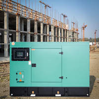 Untuk Cummins mesin 20Kw-50Kw Silent tipe Diesel Generator 22Kva-50Kva pendingin air Dc Generator 30Kw-50Kw frekuensi 50/60Hz