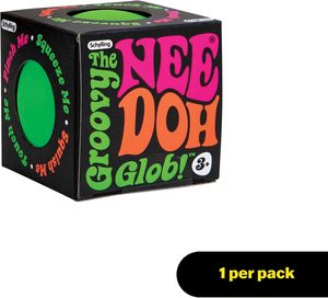 Best-seller transfrontalier : Jouets sensoriels Needoh Schylling the Groovy Glob, jouets de décompression à presser - Product Image 2