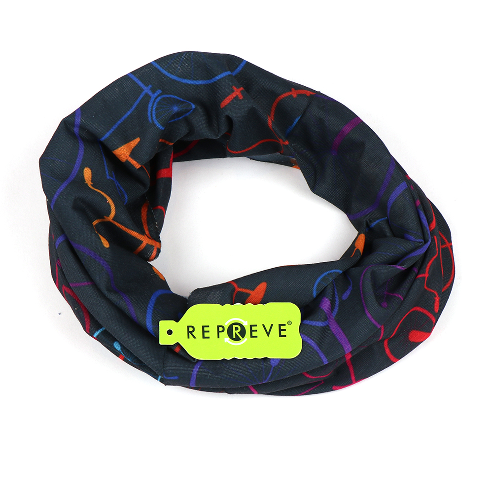 Многофункциональная переработанная трубка RPET, волшебная трубчатая бандана, подогреватель для шеи, бандана с пользовательским логотипом